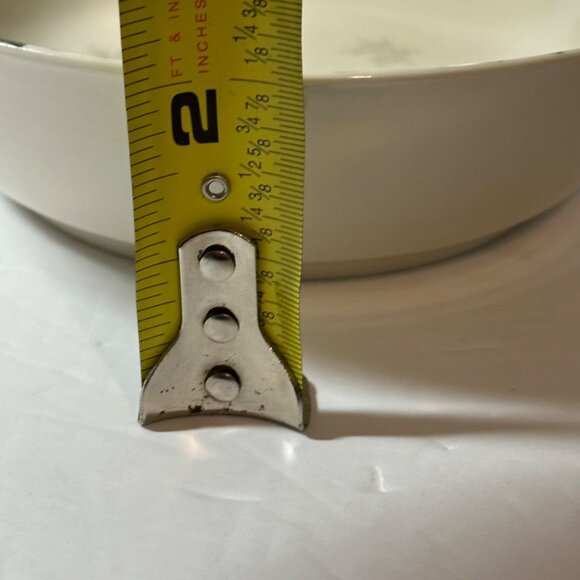 Vintage Christmas Set of Four "We Can Build A Snowman" Bowls Stoneware 80's 90's - Picture 5 of 5